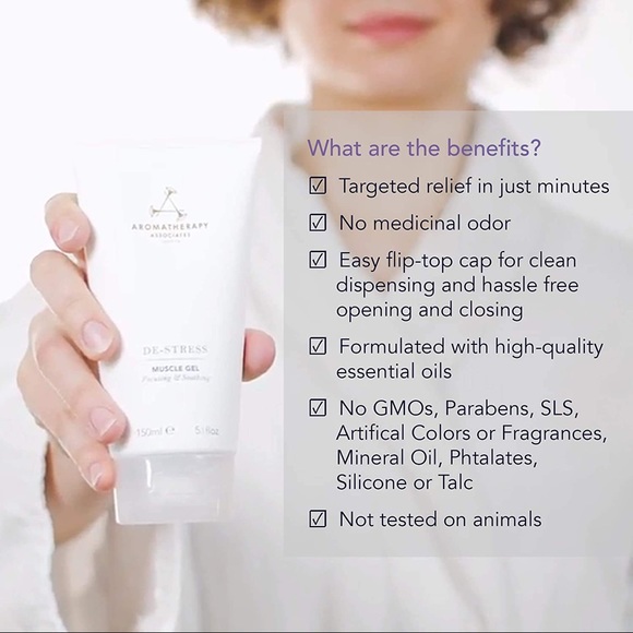 💗AROMATHERAPY ASSOCIATES De-Stress Muscle Gel - Picture 2 of 6
